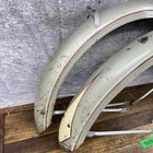 Vintage Rollfast Bicycle Fender Set Balloon Tire Cruiser 3  Steel Mudguards