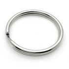 Wholesale Lot 500 Key Rings Split Rings Keychain 28mm 1-1 8  D   Free Shipping