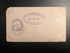 1899 British Hong Kong Postcard Cover Us Consulate To Golden City Mo