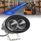 Blue Led Forklift Truck Safety Light Warehouse Pedestrian Warning Spot Light 20w