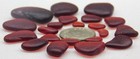 Genuine Beach Sea Glass Red Lot Surf Tumbled Rare 