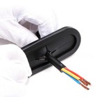 Oval Blanking Rubber Grommet Firewall Blind Hole Plug Electrical Wiring Gasket