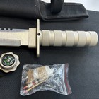 14  Hunting Survival Combat Tactical Knife Stainless With Sheath