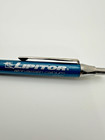 Vintage Lipitor Promo Pen Pharmaceutical Drug Rep Advertising Blue Metal Click