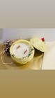 Organic Scented Candle Soy  Handmade Diameter 4inches   14 Oz  Gift Home