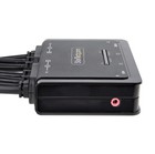 Startech 2-port Dual-monitor Displayport Cable Kvm Switch C2dd46ua2cblkvm