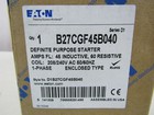 Eaton Nsb B27cgf45b040 Starters Definite Purpose 45a 240v 50 60hz 1ph