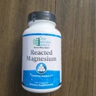 New Ortho Molecular Reacted Magnesium 120 Capsules     High-absorption  pack Of 2 