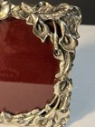 Vtg 1993 Signed Arthur Court Pewter Calla Lily Art Nouveau Picture Frame
