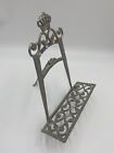 Vintage Brass Book Display Stand Holder Made In Israel