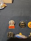 Lot Of  28 Hat Lapel Pinback Pins - Beer  Travel  Nasa  Nfl  An Eclectic Mix
