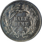 1860 Seated Liberty Half Dime Proof Pcgs Pr62 Fantastic Luster Strong Strike
