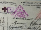 Ww1 Hand Written Prisoner Of War Correspondence Via Red Cross To Italian Soldier