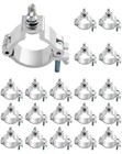 Qwork Truss Stage Light Clamp  20 Pack 2 Inch Heavy Duty Aluminum Alloy