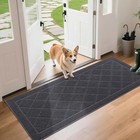  Dirt Trapper Door Mat 24  X 60   Doormat Non 24  X 60   rectangular  Dark Grey