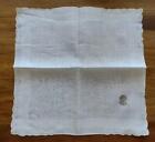 Nwt Vintage Madeira Hanky Shadow Work Scroll Embroidery Desco Hand Made New
