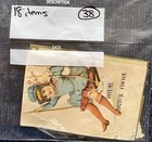  38 Antique Lot Of Victorian Scrap Etc Ephemera For Collecting Or Scrapbooking