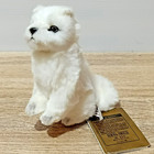 Hansa White Fox Snow Cub Realistic Animal Stuffed Plush Toy Mwt 5 