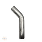 1 75  1-3 4  45 Degree 304 Stainless 16ga Mandrel Bend Exhaust Tubing 2 Pack Ss