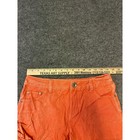 Justice Shorts Girls Size 14r Orange Denim Cut Off Raw Hem Casual Summer 76256
