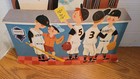 Pittsburgh Pirates Cardboard Sign Pennuernon Window Glass Advertising 1960s Vtg