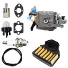 Carburetor For Husqvarna 460 455 Rancher Jonsered Cs2255 Wta29 Air Filter Bulb
