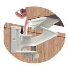 12 Pack Cabinet Locks Child Safety Latches - Baby Proofing Cabinets Drawer Lo   