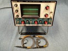 Heathkit Dual Trace Oscilloscope Model Io-4510   2 Tektronix Probes   Manuals