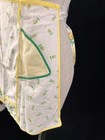 Vintage Half Apron Yellow Roses Handmade 2 Pockets Small Childs  
