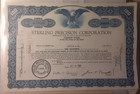 Stock Certificate 100 Shares - Sterling Precision Corporation  14e-4418 wb1 