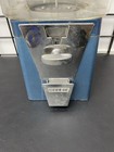 Vintage Oak One Cent Candy Gumball Machine  Rounded Top  Works  Blue  Chrome