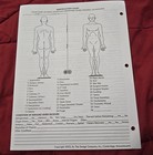 One Unused 2003 Dodge Co  Blank Embalming Report Form-front   Back-neat  Rare 