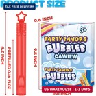 32 Pcs 8 Colors Neon Bubbles Party Favors For Kids  Mini Star Bubble Wand Bulk I