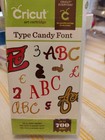 Cricut Art Cartridge Type Candy Font Craft Alphabet Box Overlay   Booklet