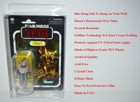 1 Star Wars Vintage Retro Action Figures Plastic Protective Case Display Boxes