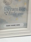 Moon And Stars Baby Print Picture Frame Hand Foot Print   Photo Box See   New