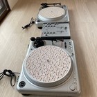 Vestax Pdx-2000 Pair And Vmc-002xl Dj Turntable 2-channel Mixer Tested   Working