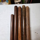 Vintage Lot Of 5 Police Gear Memorabilia Solid Wood