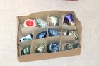 Vintage Glass Christmas Ornaments Mixed Lot Of 12