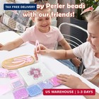 Fuse Beads Picking Tray Kit  2 6mm Beads Craft Tool Efficient Sorting Tools With