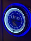 Orvis Fly Fishing Rod Reel Creel Bait Shop Man Cave Neon Adverting Clock Sign