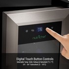 Nutrichef Home Wine Cooler Fridge digital Touchscreen Control 12 Bottle Pkcwc12