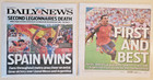 New York Daily News Newspaper 2026 Jul 20 Mon - Spain Wins  First And Best  New