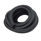 Black Silicone Rubber Sponge Strip Closed Cell Square Foam Backer Rod Seal