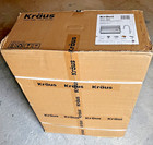 New Kraus Kore Topmount 33  Sink Kwt310-33 W  Oletto Pulldown Faucet Kpf-2820sfs