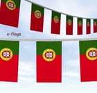          Portugal Flag Bunting 10m 20 Xl 12 x9  Bandeira De Portugal Fast Dispatch