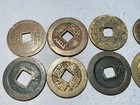 Chinese Cash Coin Lot Of 10 Assorted Square Hole Coins Free Shipping