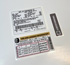 Automotive Vin Id Label Replacement Stickers     Vehicle Identification Decals