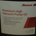 Robinair 13204 Premium High Vacuum Pump Oil  128 Oz   1 Gallon  Bottle