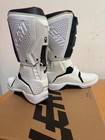 New Leatt 5 5 Flexlock Motocross Mx Dirt Bike Boots White black Size 7